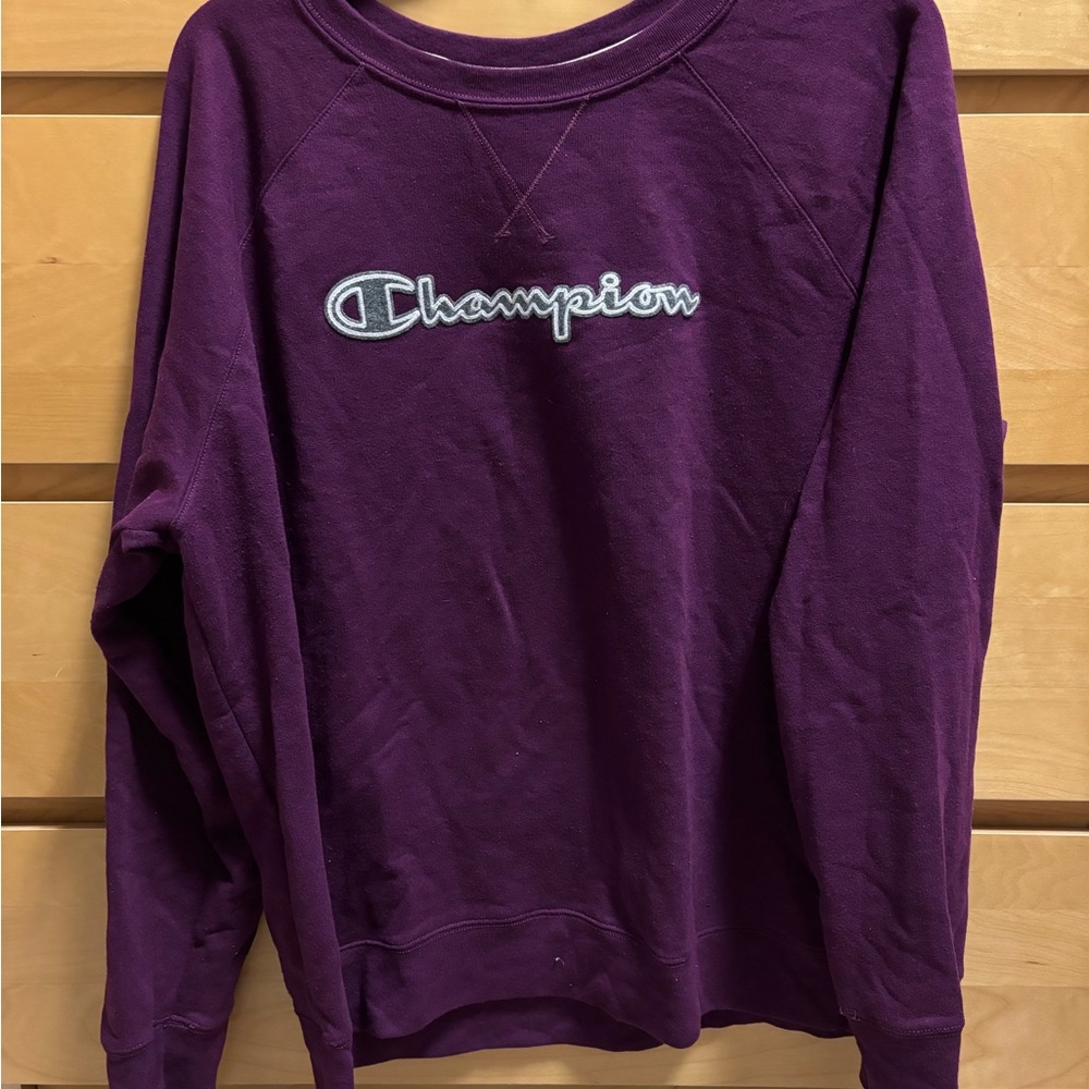 Champion Deep Purple Crewneck Sweatshirt
